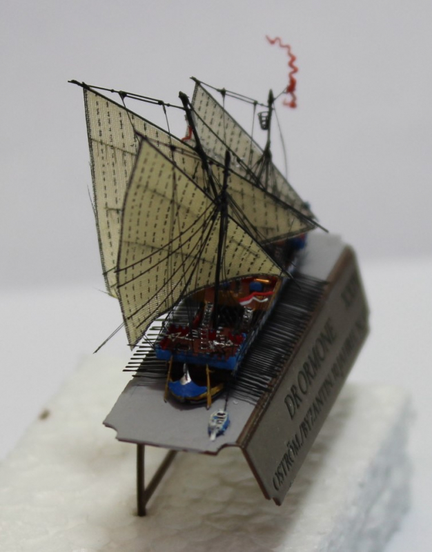Battleship "Drormone" (1 p.) Heinrich Modelle H 27 XXIV - no shipping - only collection in shop!